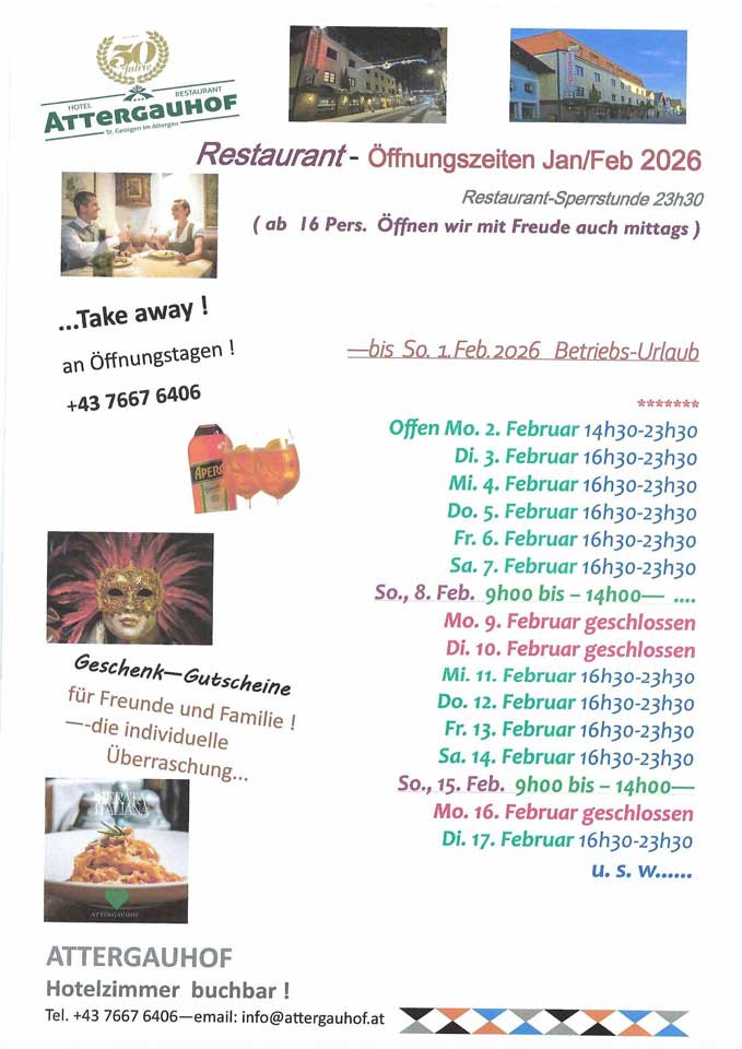 2026 Openzeiten Neu Jan feb